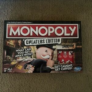 Monopoly Cheaters Edition Board Game